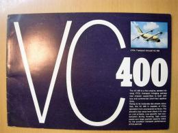 VFW　VC400　垂直離着陸機　カタログ