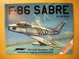 洋書　F-86 SABRE in action　№126