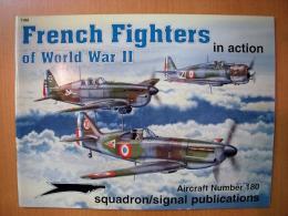 洋書　French Fighters of World WarⅡ in action No.180