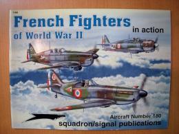 洋書　French Fighters of World WarⅡ in action　№180