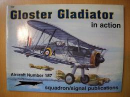 洋書　Gloster Gladeiator in action No.187