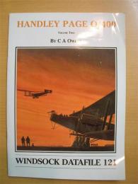 洋書　HANDLEY PAGE O/400　volume２　　Windsock Datafile121