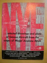 洋書　Selected drawings and plans of famous aircraft from the pages of Model airplane news: MASTERPLAN BOOK3