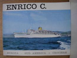 パンフレット　客船ENRICO号