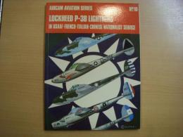 洋書　Aircam Aviation series　Lockheed P-38 Lightning in USAAF-French-Italian-Chinese nationalist Services　