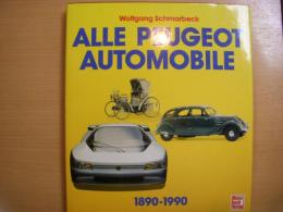 洋書　Alle Peugeot-Automobile 1890-1990