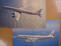 旅客機　ピンナップ　7枚組