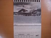 カレンダー　40YEARS of DOUGLAS COMMERCIAL FLIGHT IN AUSTRALIA