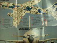 トランス・オーストラリア航空　パンフレット　Into the 80’S　with TAA Airbus