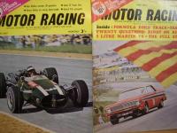 洋雑誌　MOTOR RACING Magazine: 1967年1月 / 2月 / 3月 / 5月 / 6月 / 7月 / 8月 / 9月 / 10月 / 11月 / 12月号　11冊セット