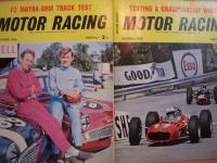洋雑誌　MOTOR RACING Magazine: 1966年1月 / 2月 / 3月 / 4月 / 5月 / 6月 / 7月 / 8月 / 9月 / 10月 / 11月 / 12月号　12冊セット