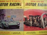 洋雑誌　MOTOR RACING Magazine 1965年2月 / 4月 / 6月 / 7月 / 8月 / 9月 / 10月 / 11月 / 12月号　9冊セット