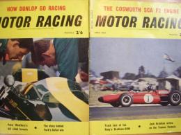 洋雑誌　MOTOR RACING Magazine 1964年4月・5月・9月・12月号　4冊セット