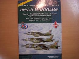 洋書　British Harriers: Part1: The GR.1/GR.3/T.2 And T.4 Of the Royal Air Force in Germany: Post WWⅡ Combat Series ADP14