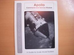 洋書　A Guide for Scale Model Builders  space in miniature 6 Apollo Command and Service Module