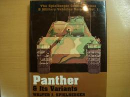 洋書　Panther & Its Variants 　The Spielberger German Armor & Military Vehicles Series Vol.１