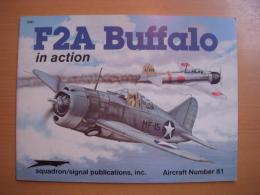 洋書　F2A Buffalo in action　№81