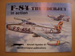洋書　F-84 Thunderjet in action No.61