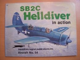 洋書　SB2C Helldiver in action　№54