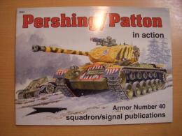 洋書　Pershing/Patton in Action: Armor No.40