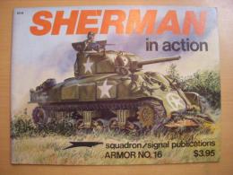 洋書　Sherman in Action: Armor No.16