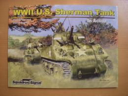 洋書　WWII U.S. Sherman Tank in Action