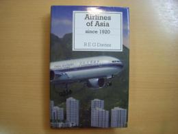 洋書　Airlines of Asia Since 1920