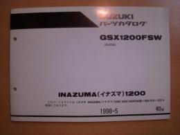 SUZUKIパーツカタログ　スズキGSX1200FSW　INAZUMA（イナズマ）1200