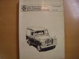 洋書　LAND ROVER Series２A PARTS CATALOGUE  Bonneted Control Models