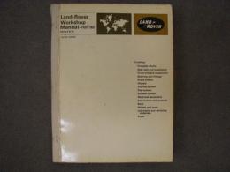 洋書　Land Rover Workshop Manual Part Two: Series Ⅱ & ⅡA : Part No.606408: Land Rover
