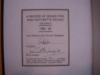 洋書　A RECORD OF GRAND PRIX AND VOITURETTE RACING　Vol.7/8　2冊セット