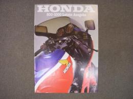 ホンダ バイクカタログ　ドイツ語版　HONDA 500-1000 Letzte Ausgabe