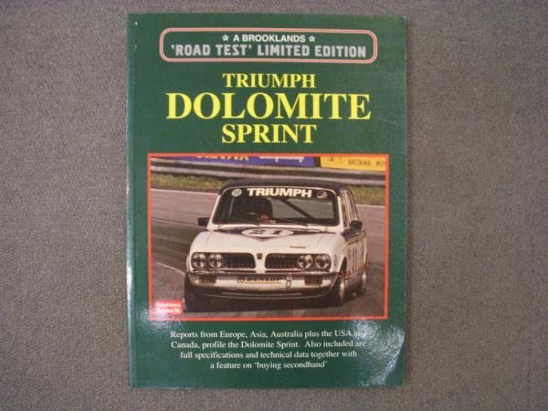 gjorde det kristen Hong Kong 洋書 Triumph Dolomite Sprint ：Limited Edition / 菅村書店 / 古本、中古本、古書籍の通販は「日本の古本屋」  / 日本の古本屋