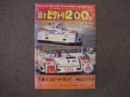 1972年 富士ビクトリー200キロレース 公式プログラム