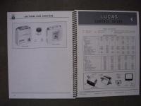 洋書　LUCAS　EQUIPMENT AND SPARE PARTS FOR MOTORCYCLES 1958-1962