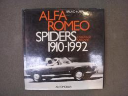 洋書　ALFA ROMEO SPIDERS 1910-1992