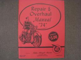 洋書　Repair & Overhaul Manual 74