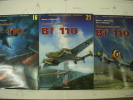 洋書 MONOGRAPHS 16/21/23 : Messerschmitt Bf 110 Vol.Ⅰ・Ⅱ・Ⅲ : 3冊セット