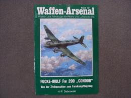 洋書　Waffen-Arsenal Band 131 : Focke-Wulf Fw 200 　CONDOR. Von der Zivilmaschine zum Fernkampfflugzeug