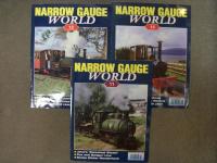 洋雑誌　Narrow Gauge World:  No.9 / No.10 / No.11 / No.12 / No.14　5冊セット