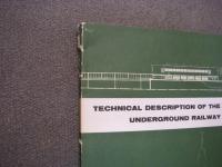 洋書　Technical Description of the Stockholm Underground Railway 1964