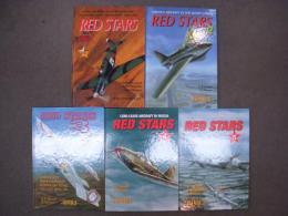 洋書　Red Stars Vol 1. Soviet Air Force in World War Two / Red Stars Vol 2. German Aircraft in the Soviet Union / Red Stars Vol 3. Camouflage and Markings of Russian and Soviet Aircraft Until 1941 / Red Stars Vol 4. Lend-lease aircraft in Russia / Red Stars Vol 5. Baltic Fleet Air Force in Winter War　5冊セット