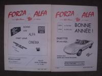 洋雑誌　FORZA ALFA: CLUB Alfa Romeo de France　6部セット