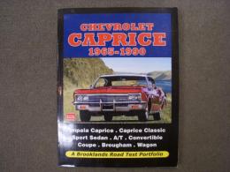 洋書 Road Test Portfolio : Chevrolet Caprice 1965-1990