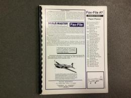 航空機図面集　Scale-Master: Fax-File: #7