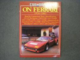 洋書 Car and Driver on Ferrari 1976-1983
