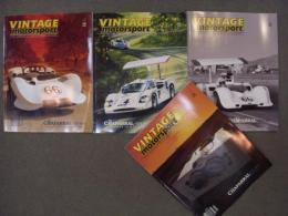 洋雑誌　VINTAGE motorsport: The Journal of Motor Racing History: シャパラル特集号4冊セット