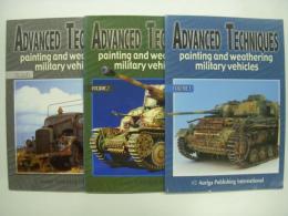 洋書 Advanced Techniques Painting and Weathering Military Vehicles Vol.1・2・3 3冊セット