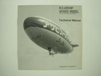 M.O.AIRSHIP JA 1005 MODEL. Technical Manual/ステッカー　2点セット