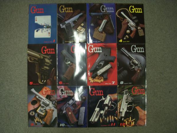 月刊誌Gunセット 月刊GUN 1981年1月号－12月号 12冊セット / 古本、中古本、古書籍の